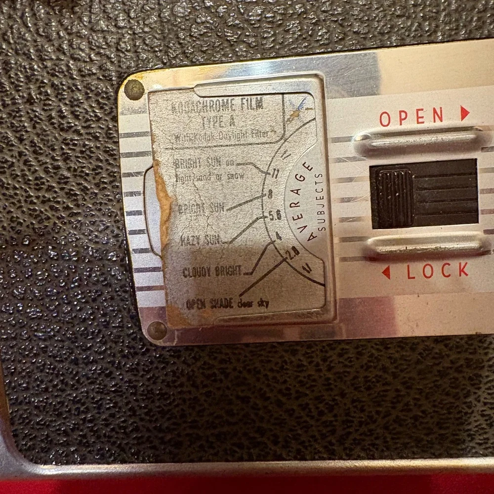 Kodak Brownie Movie Camera - Yellow and Black